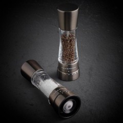 Cole & Mason DERWENT GUN METAL dárková sada, mlýnek na pepř a sůl, 190mm (6)